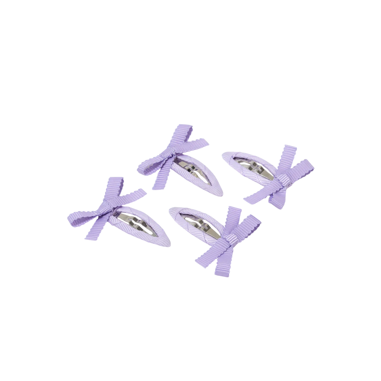 Chunks - Bow Snap Clips | Lilac