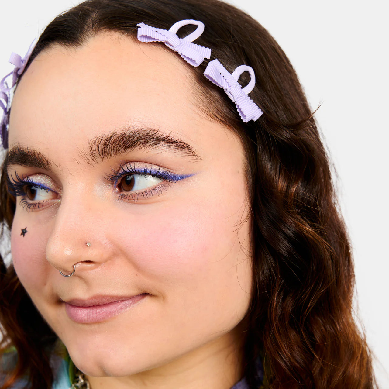 Chunks - Bow Snap Clips | Lilac