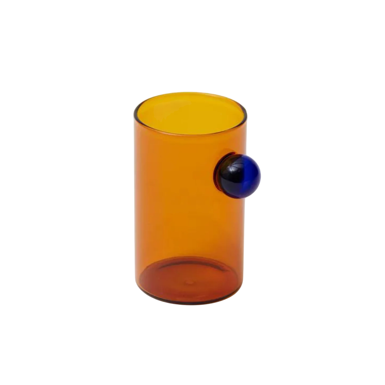 Block Design - Bubble glass | Amber, Cobalt