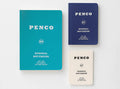Soft PP Notebook Grid B6 - Navy