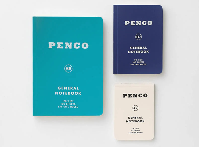Hightide Penco - Soft PP Notebook B6 | White