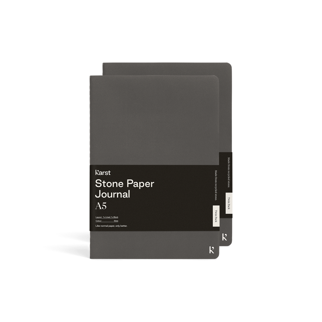 Karst - A5 Stone Paper Journal | Slate