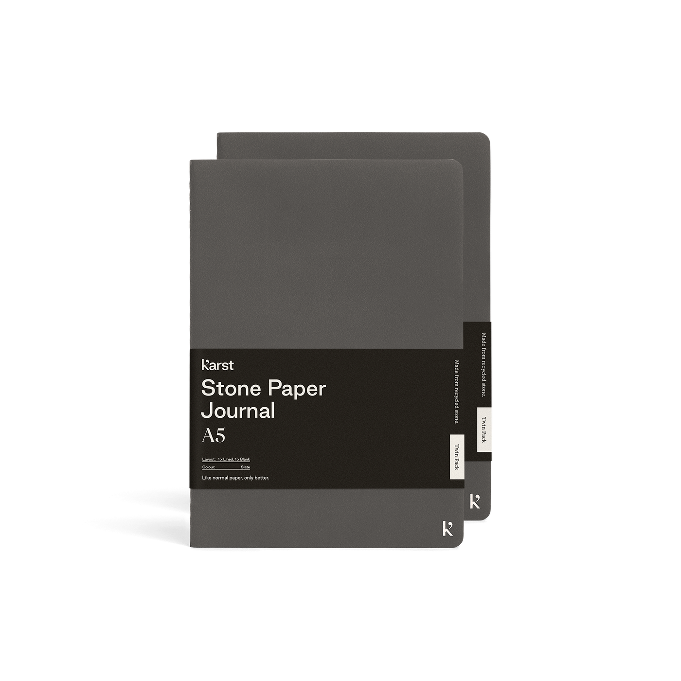 Karst - A5 Stone Paper Journal | Slate