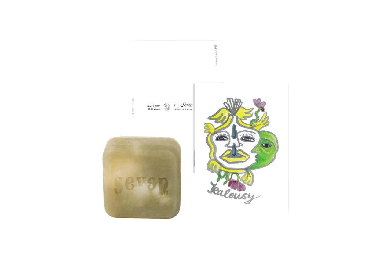 Seven Soap - #06 'Envy' Soap (Vetiver, Bergamot)
