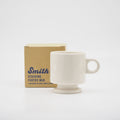 Smith Stacking Footed Mug - Vanilla