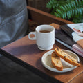 Smith Stacking Footed Mug - Vanilla