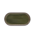 Smith Stacking Oval Plate - Green