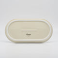 Smith Stacking Oval Plate - Vanilla