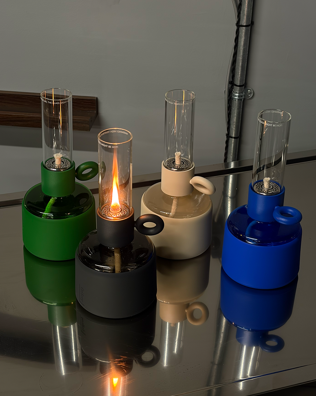 Flamtastique Oil Lamp XS - Deep Green