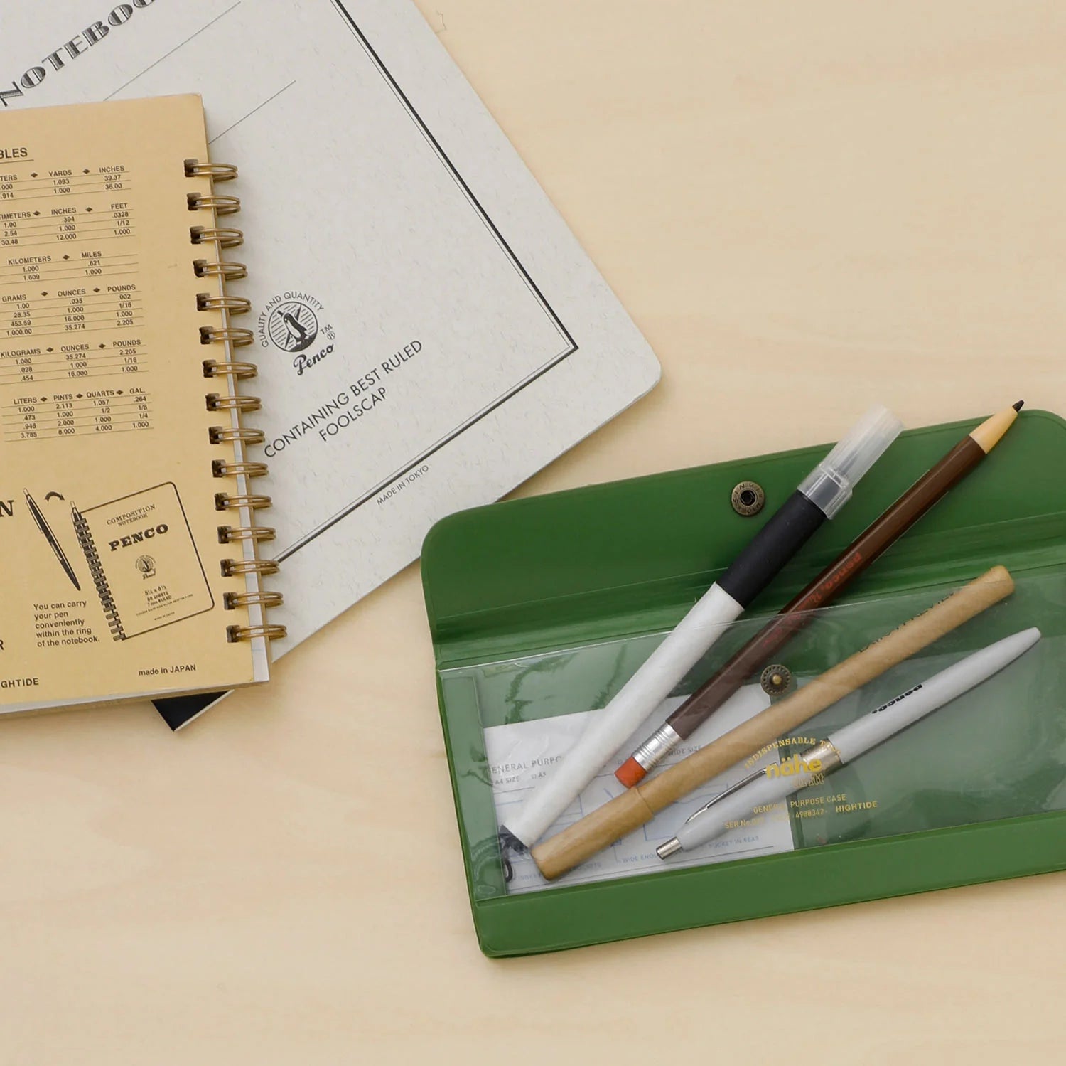 Hightide Penco - General Purpose Case | Green
