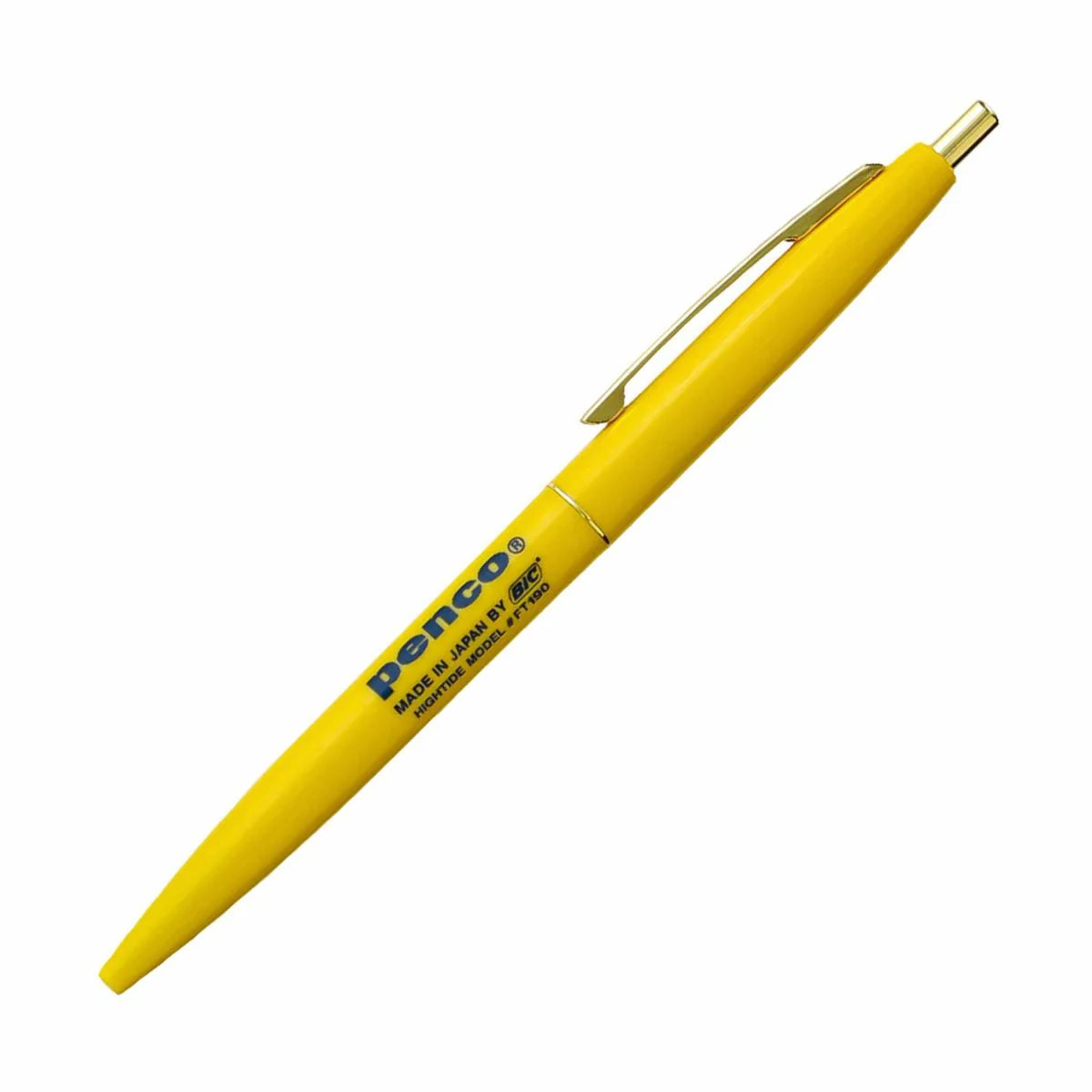Hightide Penco - Knock Ballpoint Pen | Yellow