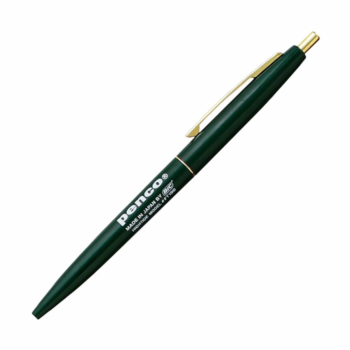 Hightide Penco - Knock Ballpoint Pen | Green
