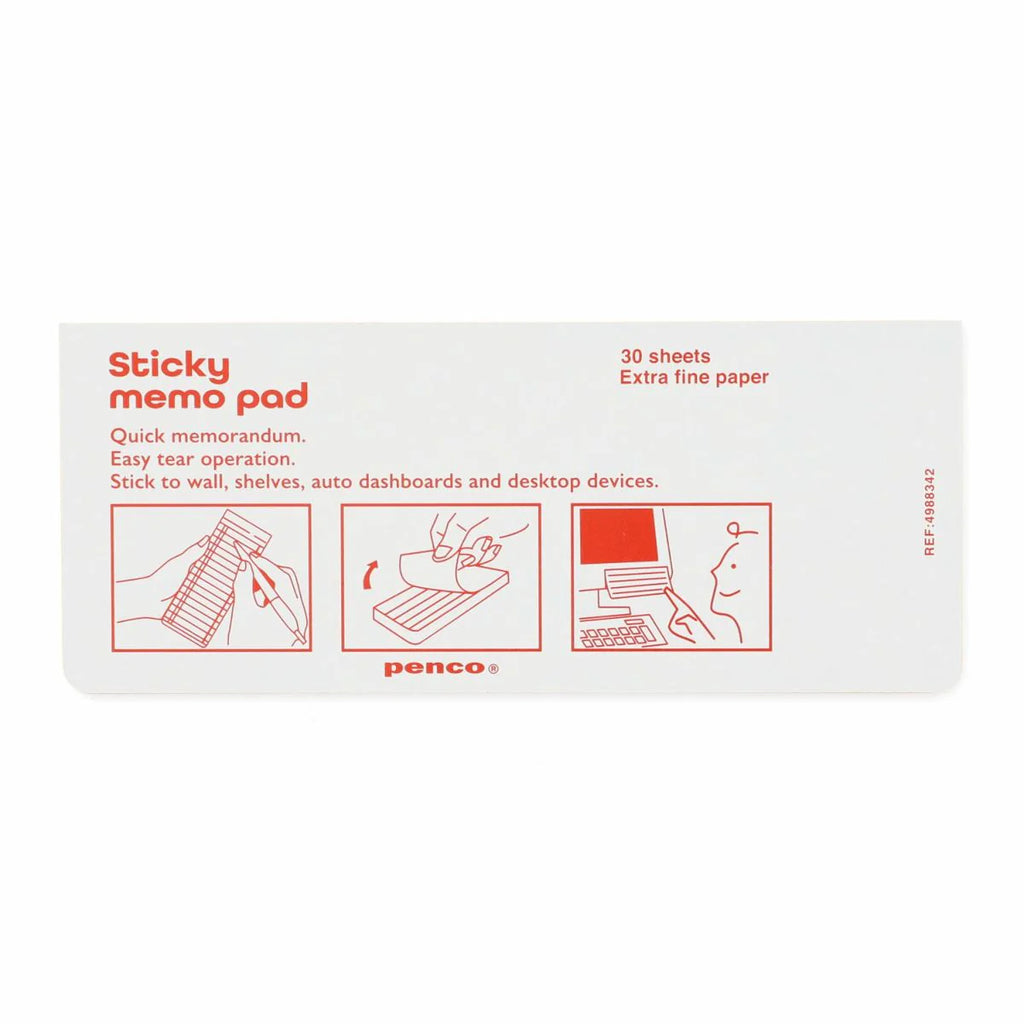 Hightide Penco - Sticky Memo Pad Weekly