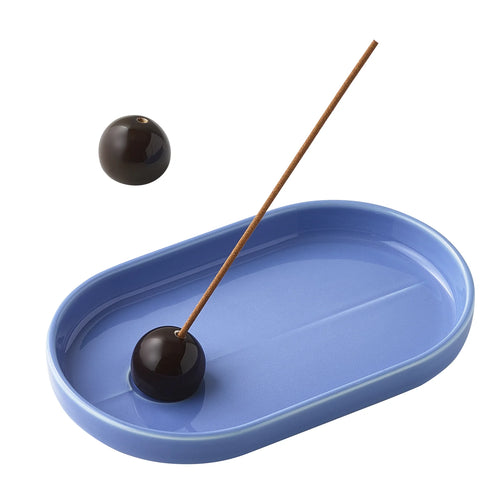 Studio The Blue Boy - Incense Holder | Ice Blue X Hickory