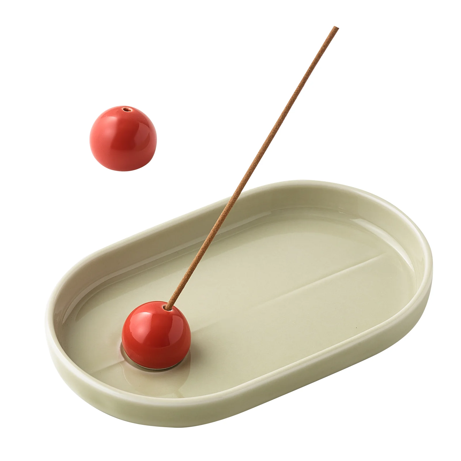 Studio The Blue Boy - Incense Holder | Bleached X Salamander Orange