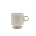 Smith Stacking Footed Mug - Vanilla