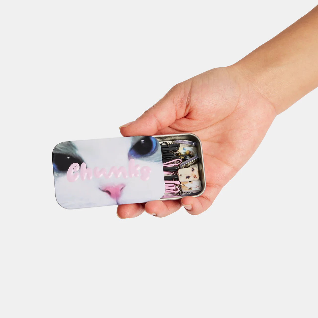 Chunks - Checker Claw | Kitty Bobby Pins
