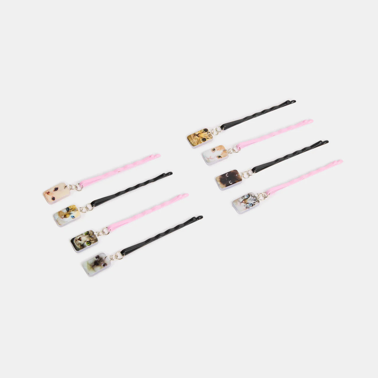 Chunks - Checker Claw | Kitty Bobby Pins