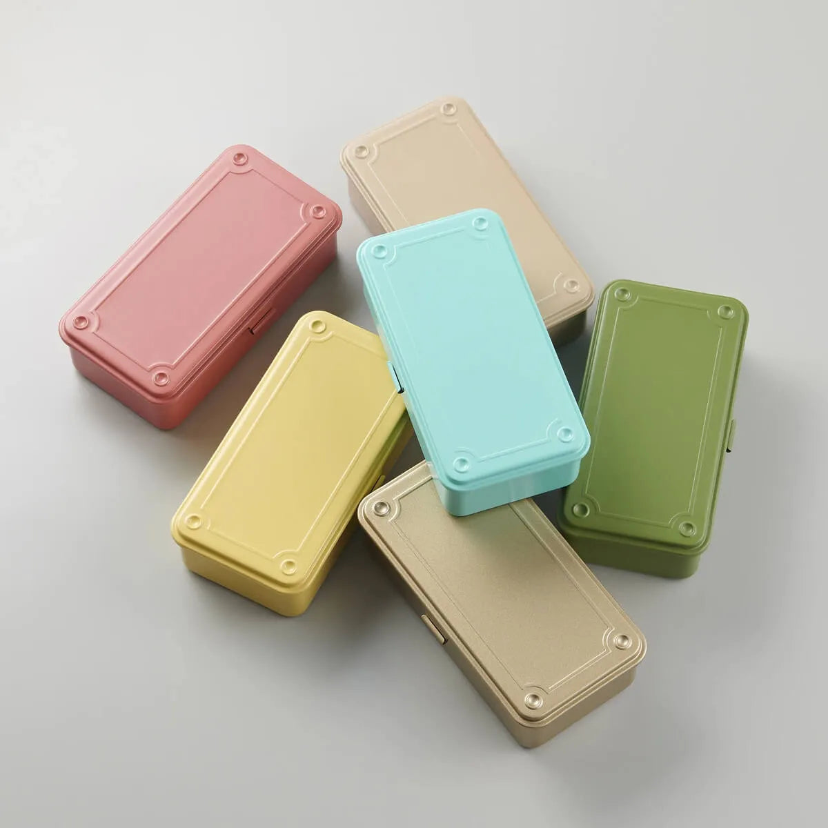 TOYO - Trunk Shape Toolbox T-190 | Pastel Green
