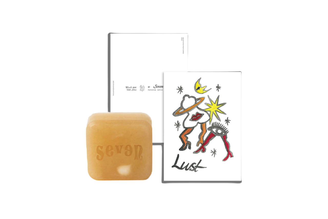 Seven Soap - #03 'Lust Soap' - (Geranium, Ho Wood)