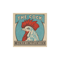Archivist illustrated safety matches in a cockerel print box