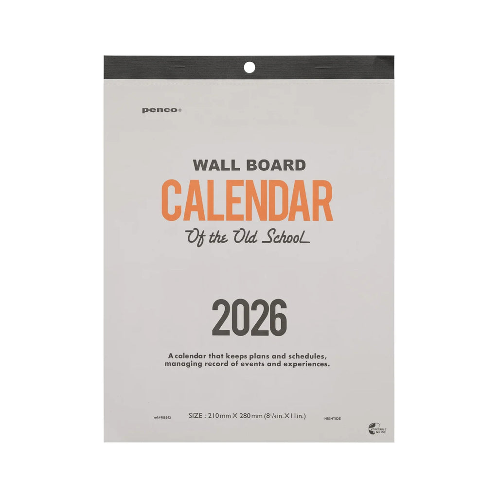 Hightide Penco - 2026 Wall Calendar A4