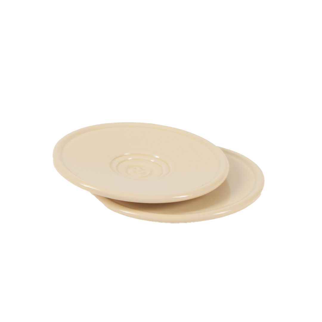 Kantine Saucer Set - Beige