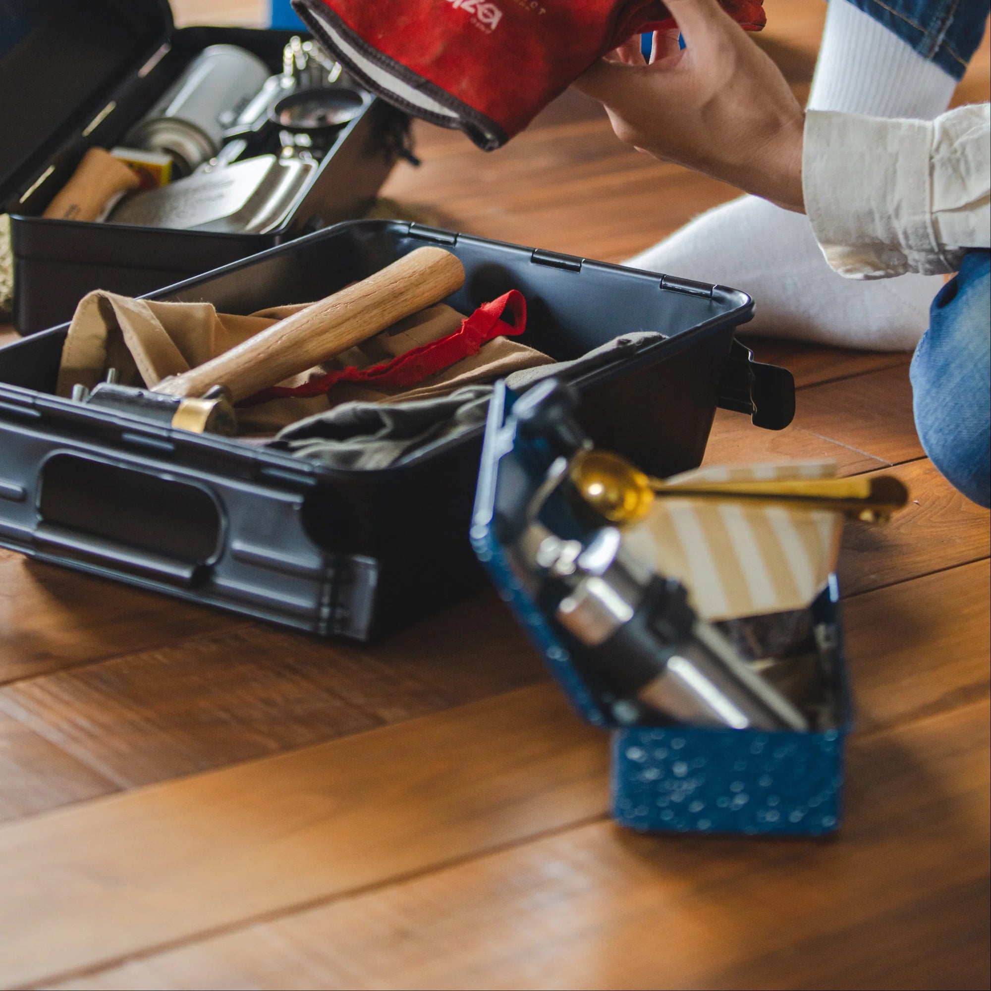 TOYO - Trunk Shape Toolbox T-190 | Japanese indigo