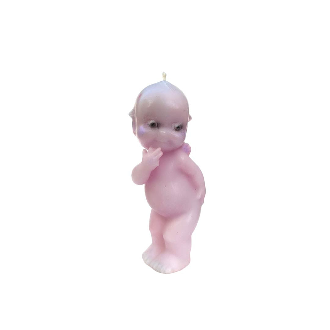 Hopeworld - Kewpie Candle | Pink