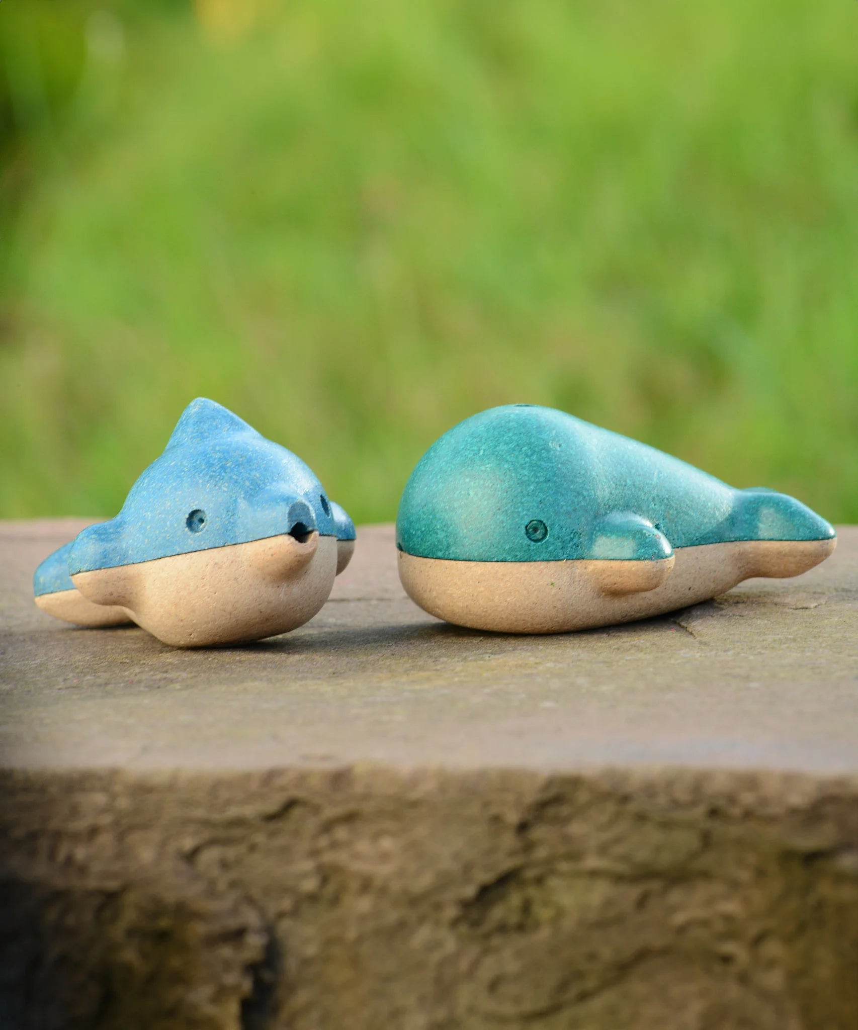 Plan Toys - Wooden Dolphin Whistle Toy