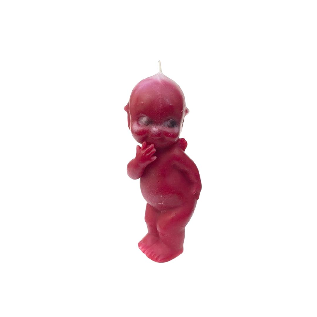 Hopeworld - Kewpie Candle | Red