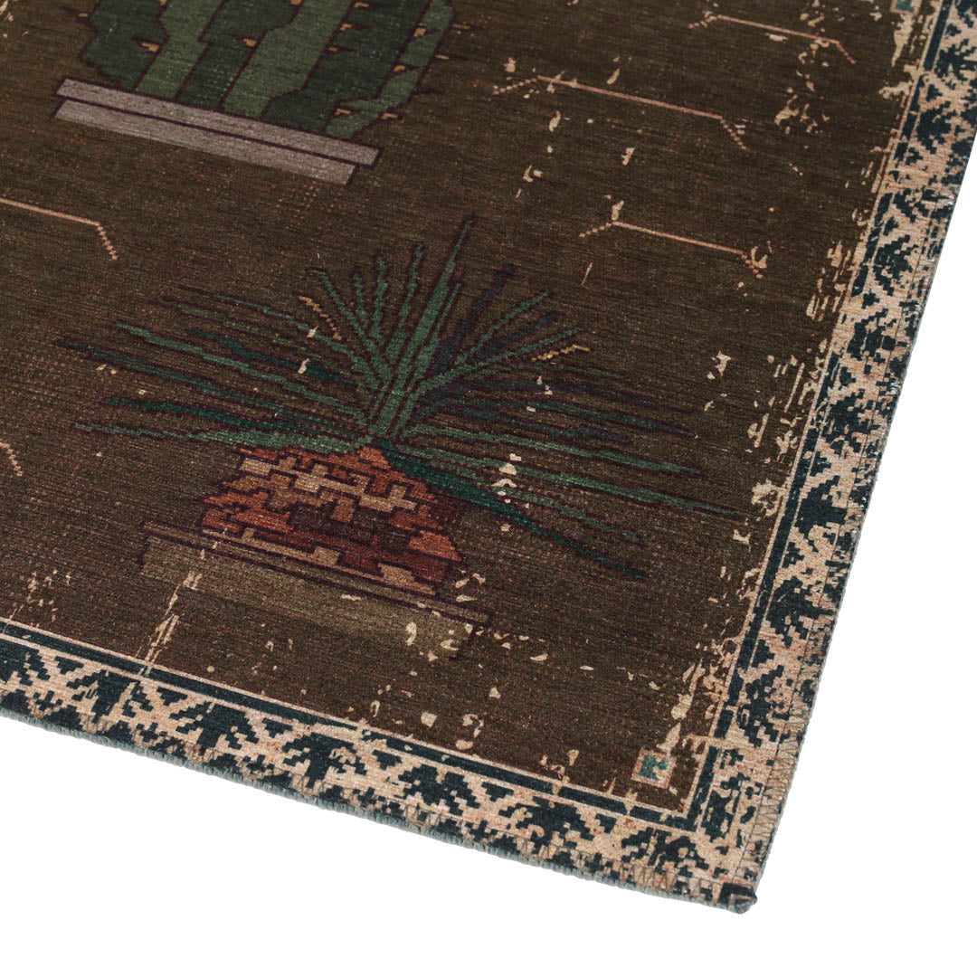 Dulton Long Mat Botany – detail