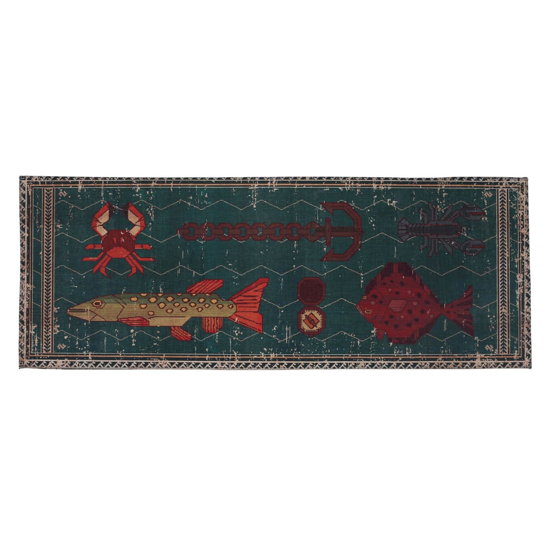 Dulton Long Mat Fishes