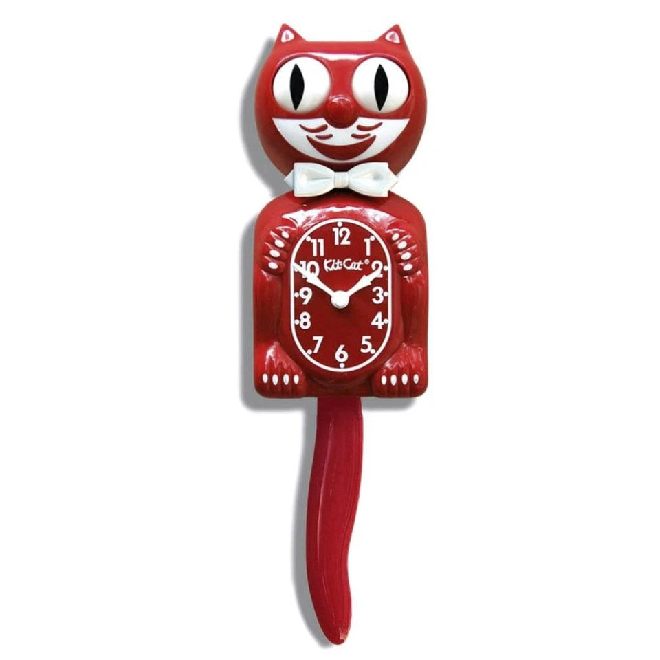 Kit Cat Klock - Red