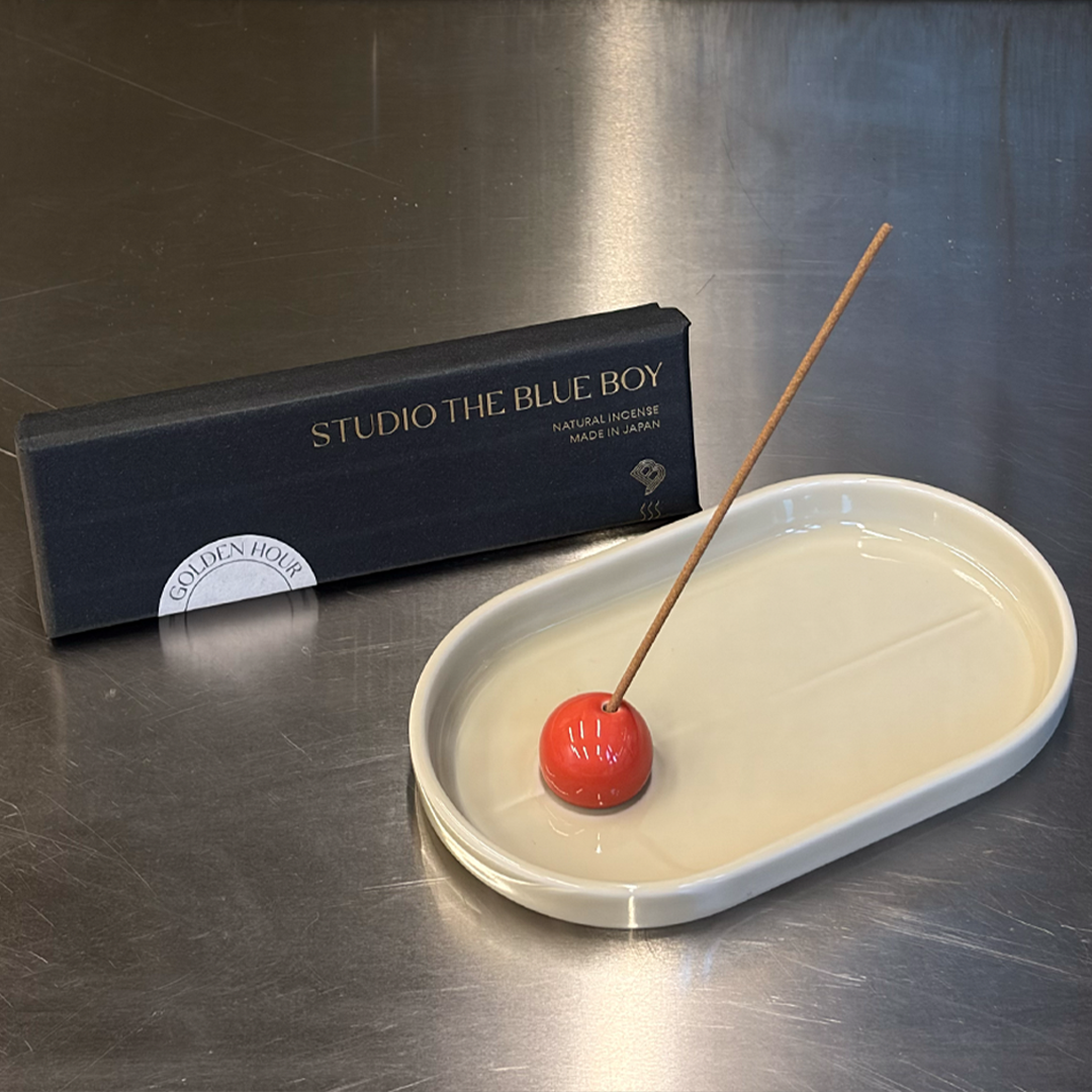 Incense Holder - Bleached X Salamander Orange