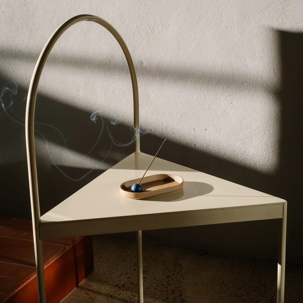Incense Holder - Sandstone Blue