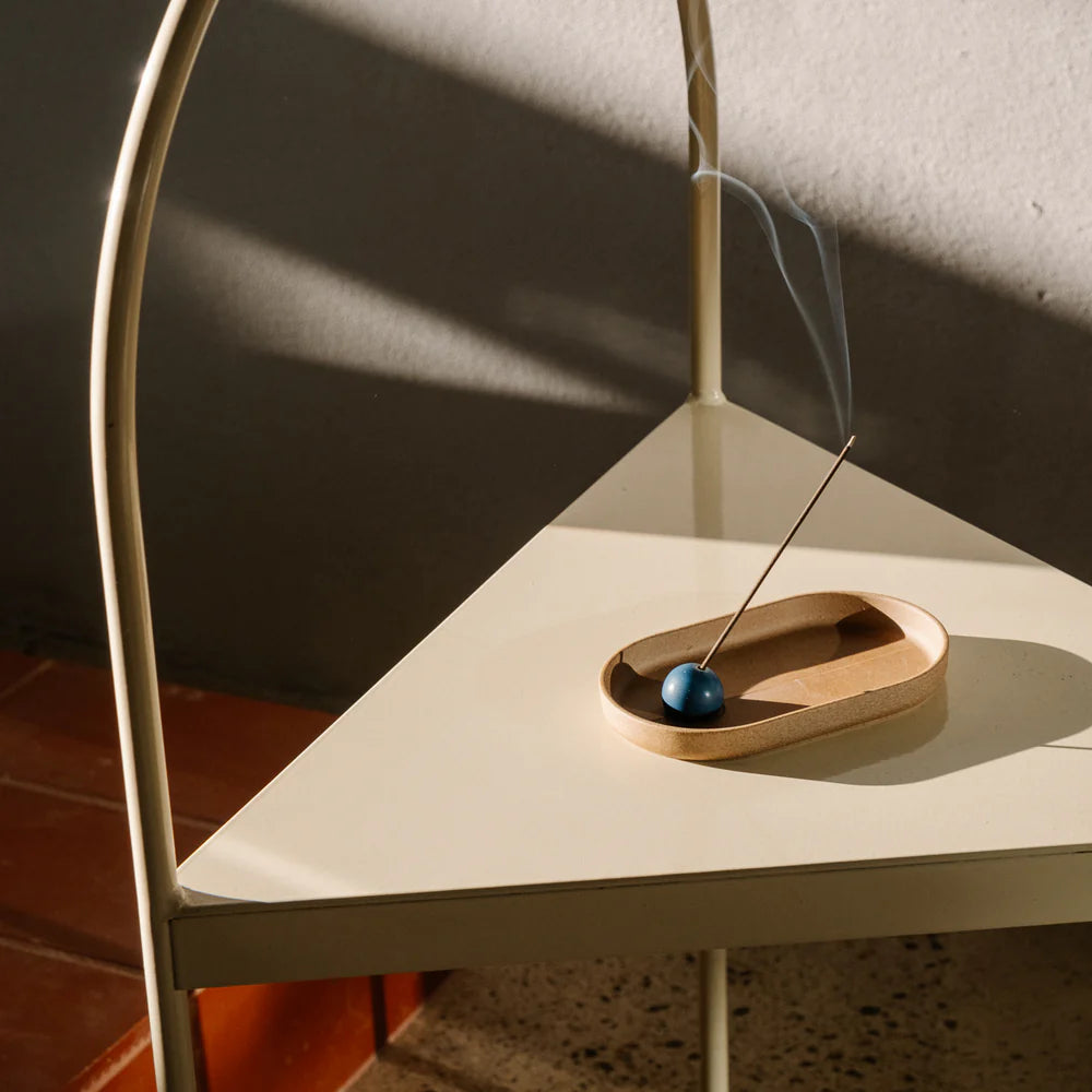 Incense Holder - Sandstone Blue