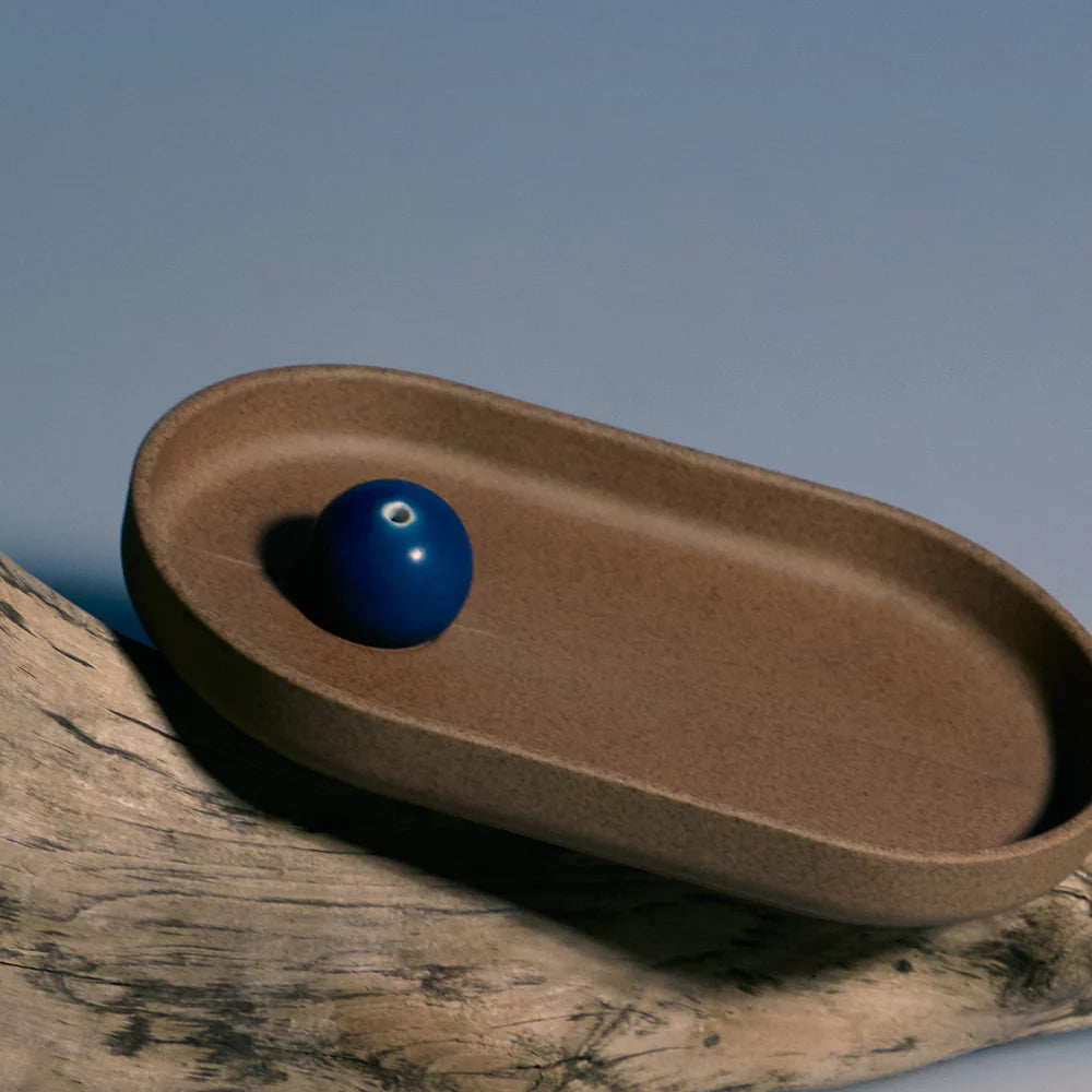 Incense Holder - Sandstone Blue