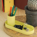 Desk Organiser - Yellow