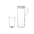 KINTO Cast Table Set — 1.2L water jug with four 430ml glasses