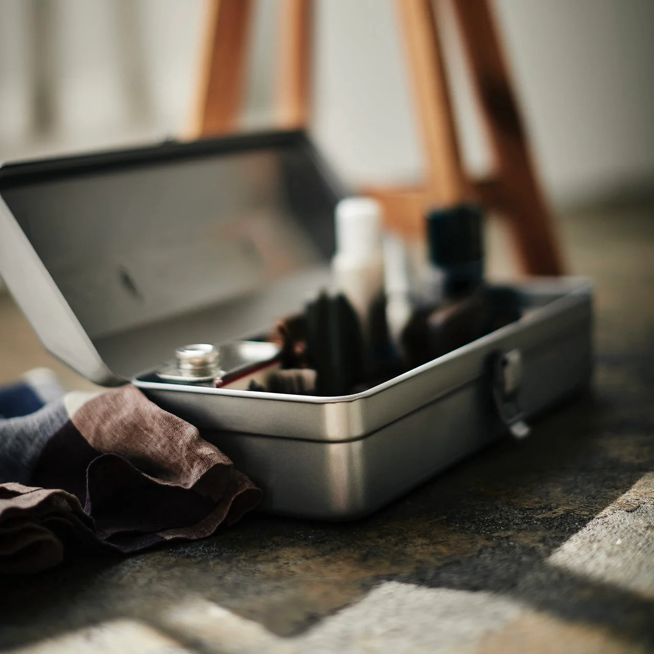 TOYO -  Camber-top Toolbox Y-350 | Silver