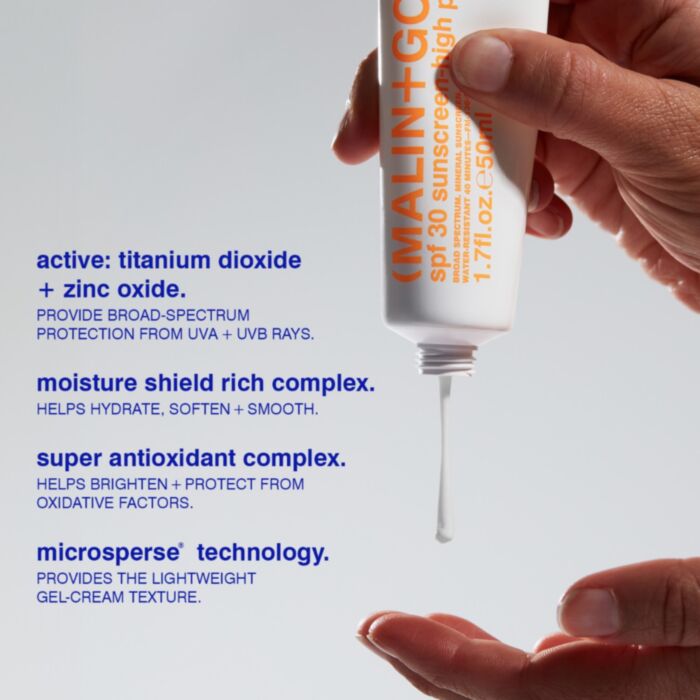 Malin + Goetz - Mineral Sunscreen spf 30 high protection