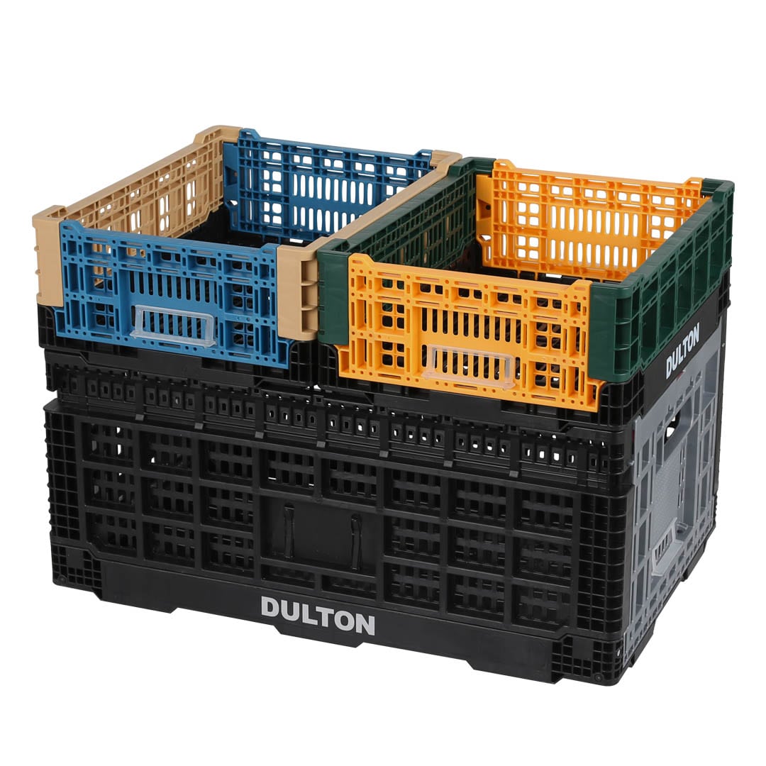 Dulton Folding Mesh Storage 11L Coyote/Blue – detail
