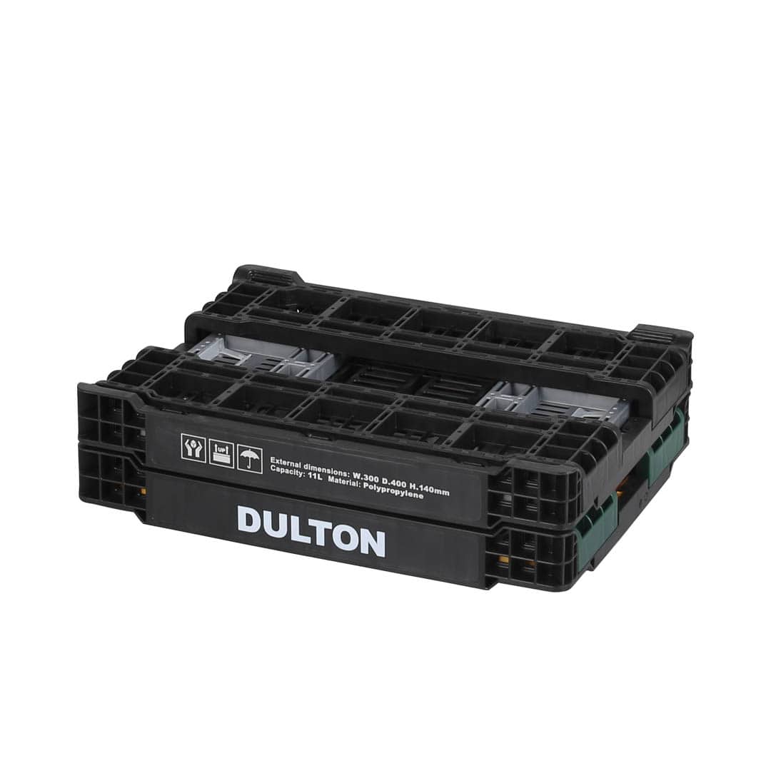 Dulton Folding Mesh Storage 11L Black/Silver – detail