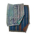 Covered Vintage Kantha Quilt Organizer