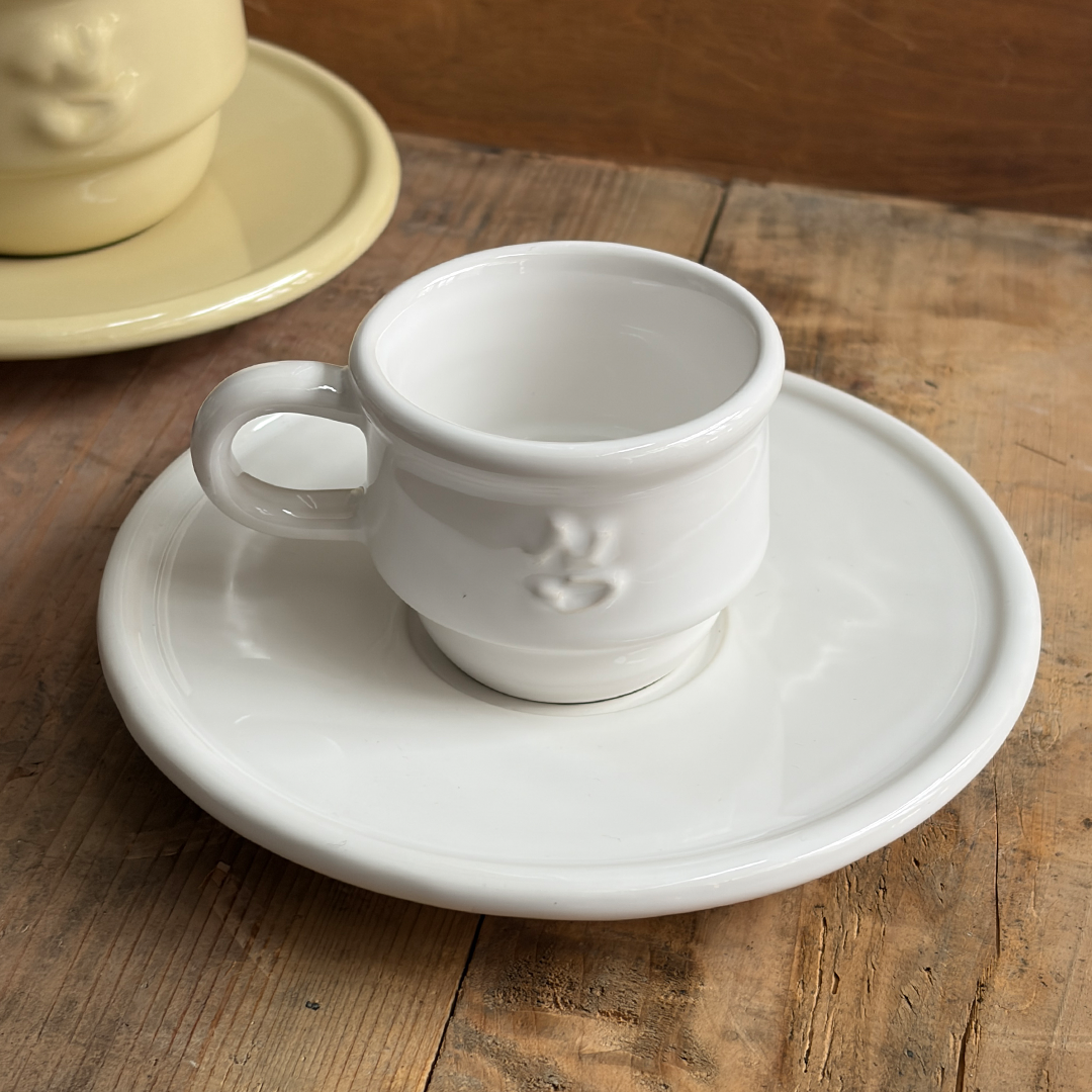 Kantine Espresso Cup Set - White