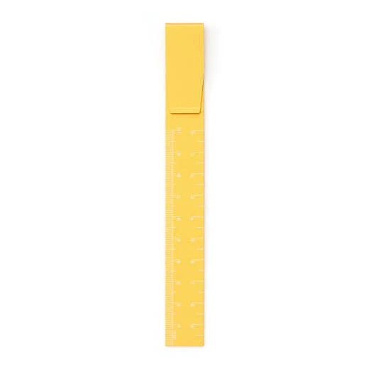 Clip Ruler - Yellow