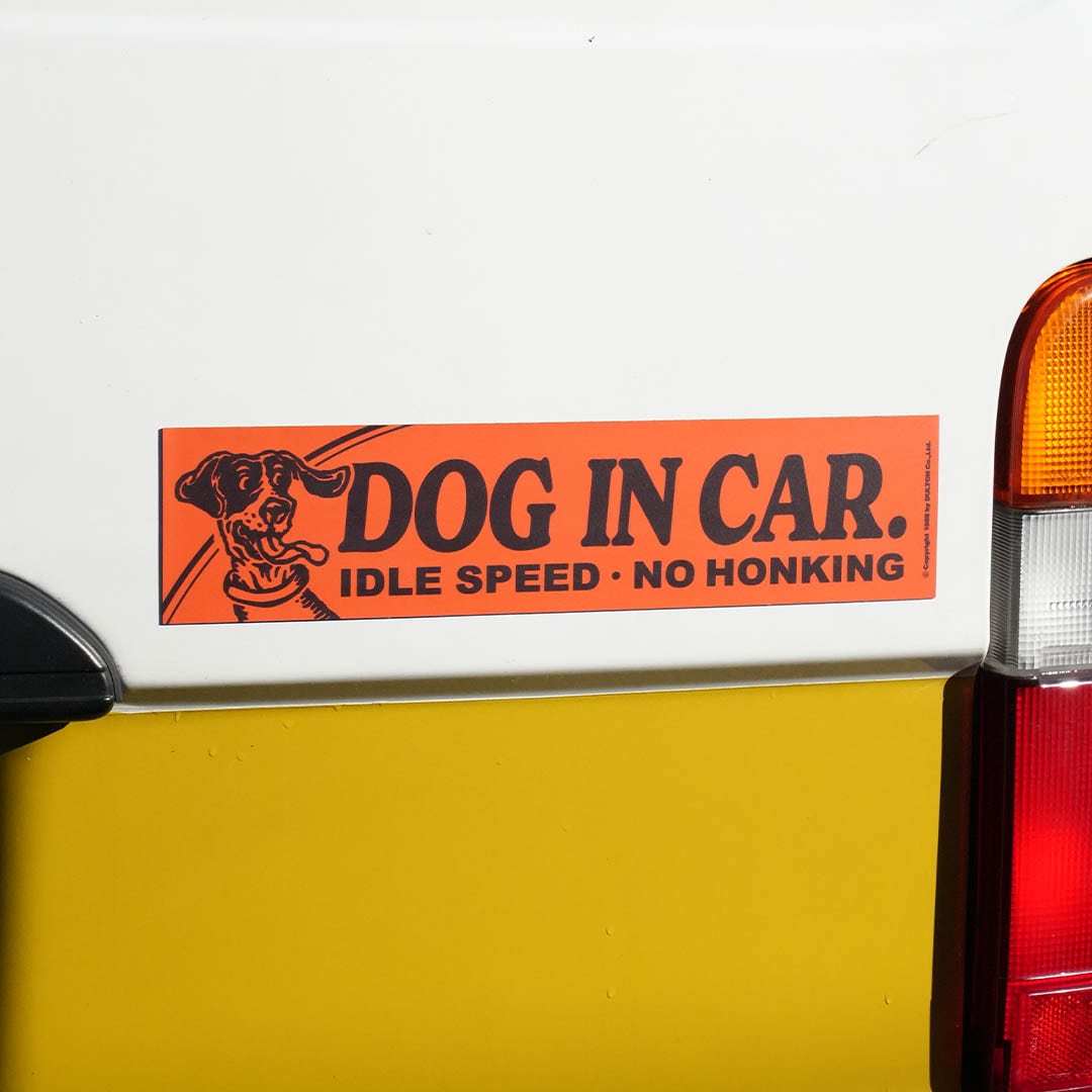Dulton Car Message Magnet Dog In Car – detail
