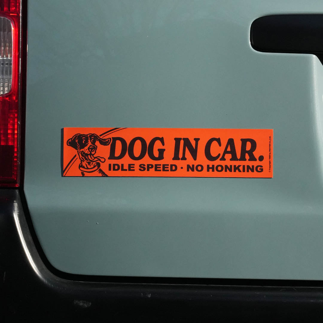 Dulton Car Message Magnet Dog In Car – detail
