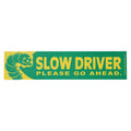 Dulton Car Message Magnet Slow Driver